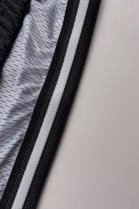 Manufacture zipper style road cycling jersey fashion design black jersey side contrast color milk silk moisture wicking cycling jersey cycling jersey supplier SKCSCP014 back view